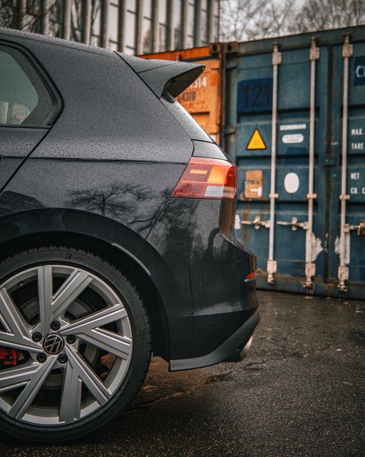 VW Golf GTI 8 Clubsport – Heck mit Felge